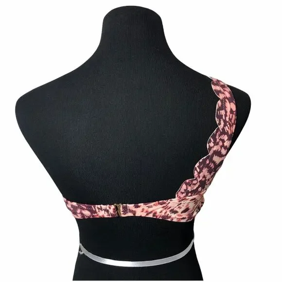 NWT Gorgeous Chelsea28 scalloped bikini top medium - Picture 3 of 9